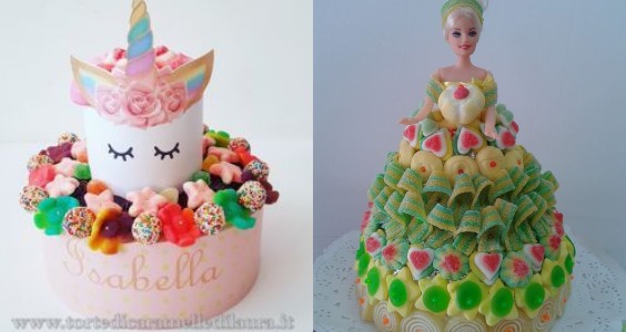 tarta-chuches-unicornio-barbie