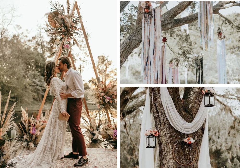 Ideas para bodas Boho Chic