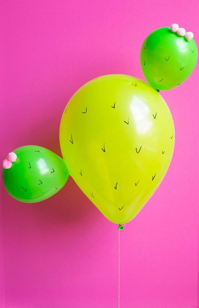 Cómo hacer Cactus con globos