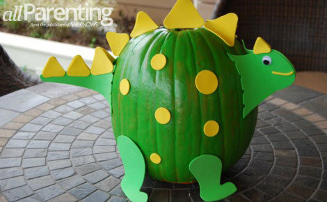 Decorar calabaza Halloween niños