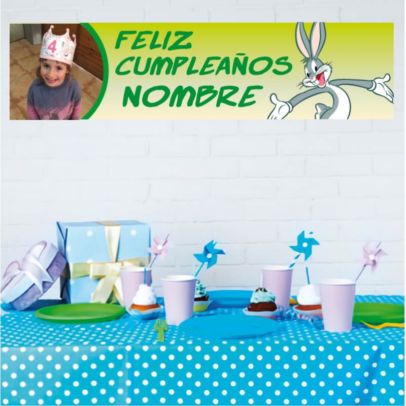 carteles personalizables para cumpleaños