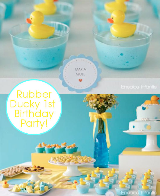 Ideas para el primer cumpleaños del bebé