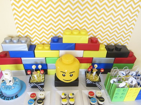 Divertido cumpleaños infantil Lego