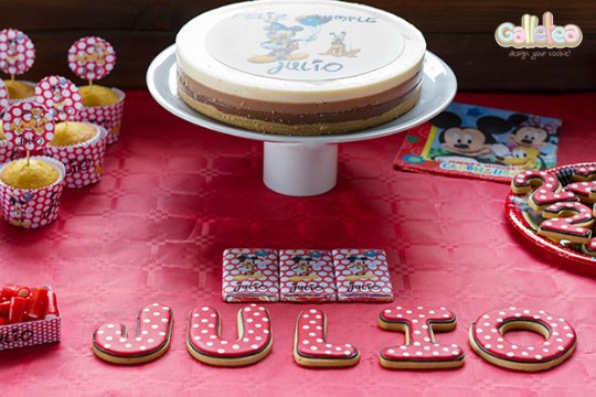 Mesa dulce de Mickey Mouse