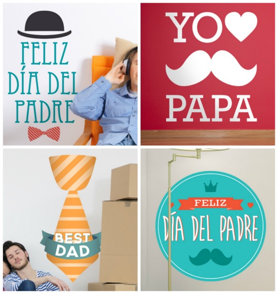 Vinilos decorativos Feliz Día del Padre