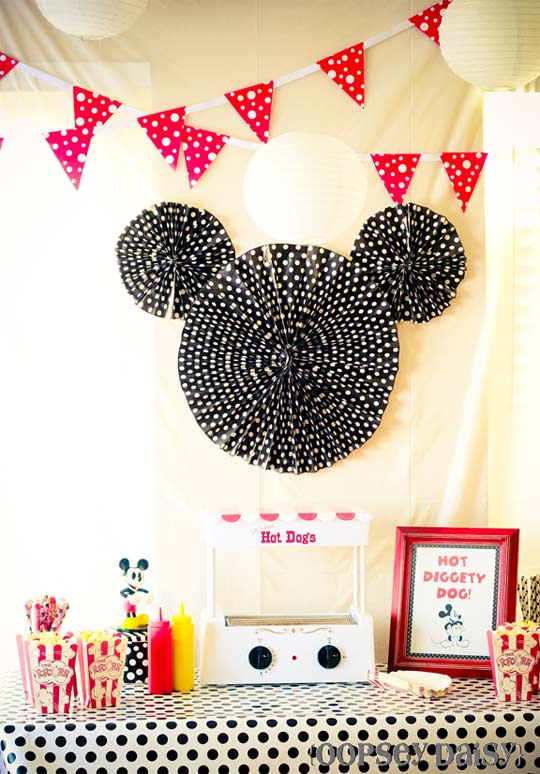 DIY decoración sencilla de Mickey