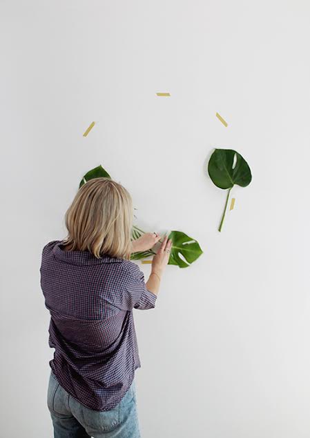 Decoración pared vegetal