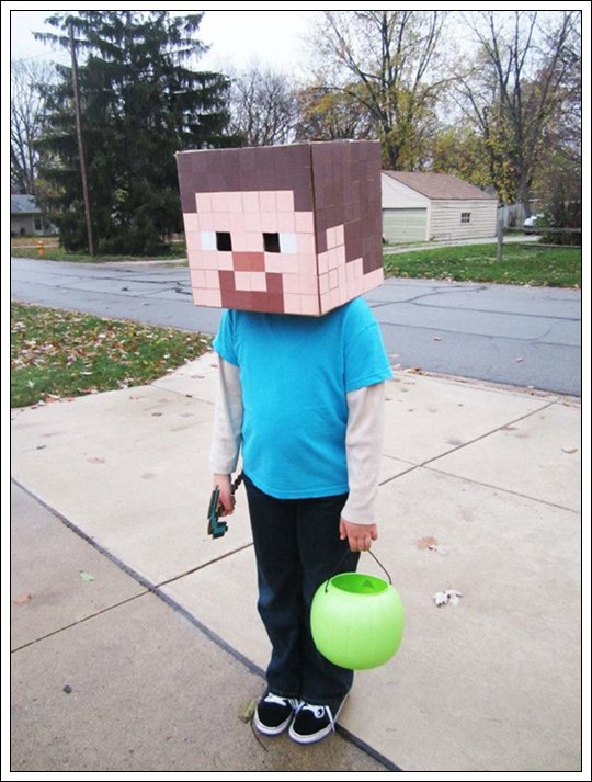 Disfraz casero Minecraft