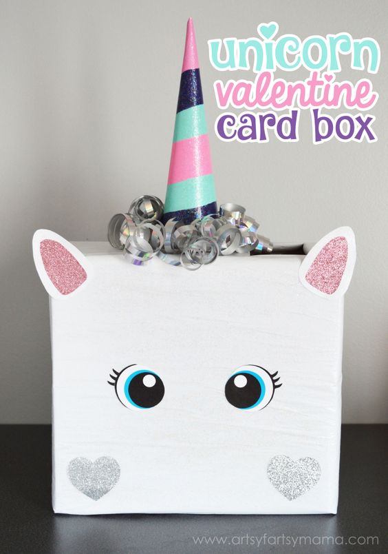 Cajas de unicornios para cumpleaños