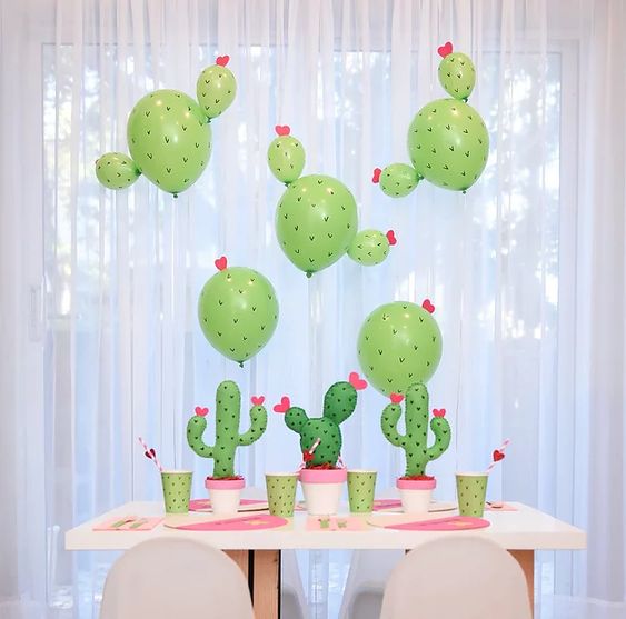 Ideas para una fiesta temática Cactus