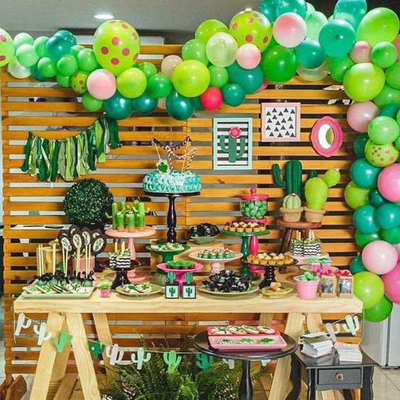 Ideas para una fiesta temática Cactus