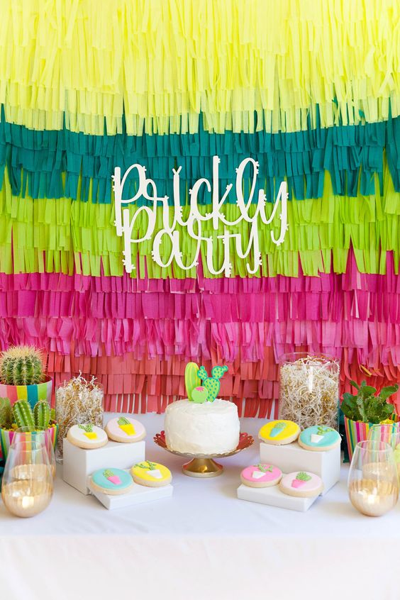 Ideas para una fiesta temática Cactus