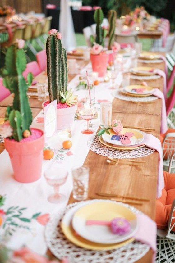 Ideas para una fiesta temática Cactus