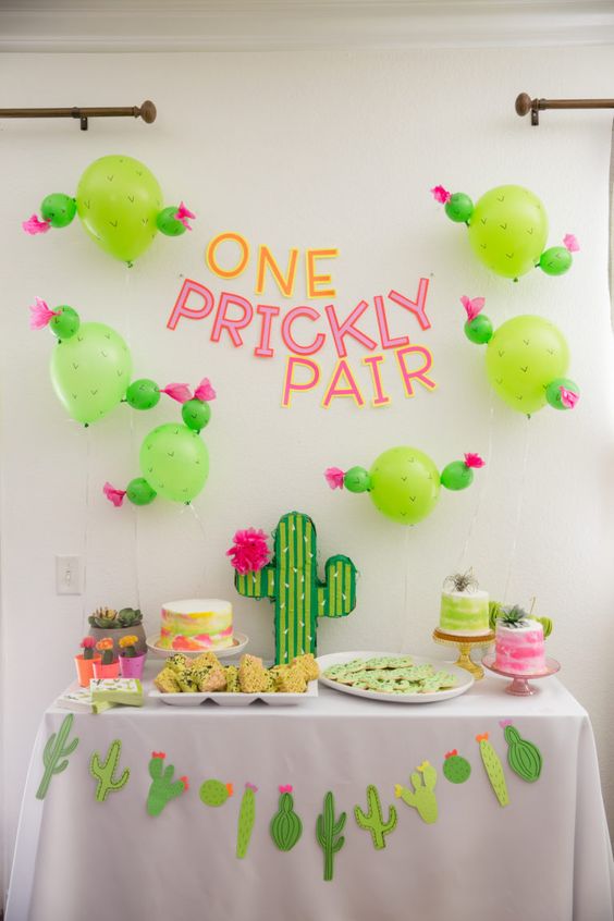 Ideas para una fiesta temática Cactus