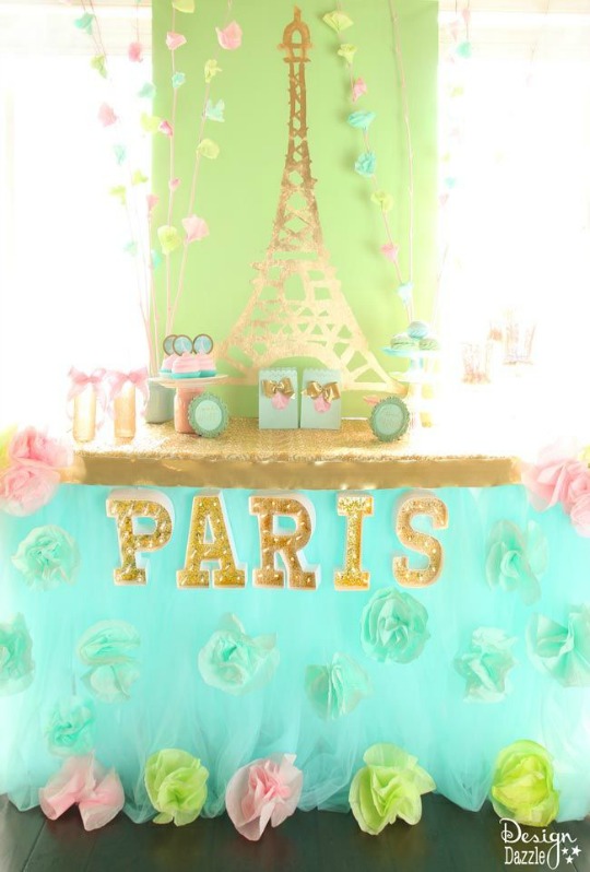 4 Ideas para decorar fiestas temáticas de Paris