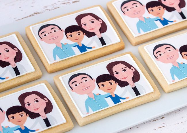 Galletas con ilustraciones personalizadas