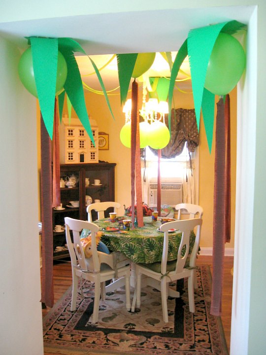 Decorar una Fiesta de Dinosaurios con globos