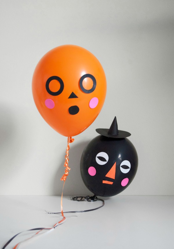 Decoración de globos para Halloween