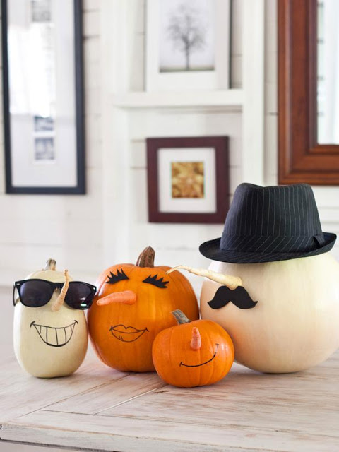 Ideas para decorar calabazas Halloween