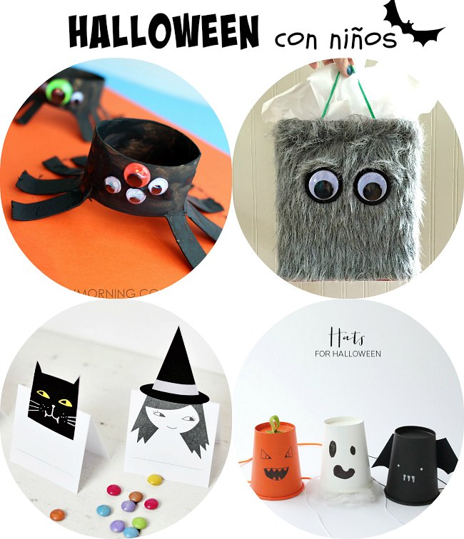 4 Manualidades de Halloween para hacer con niños