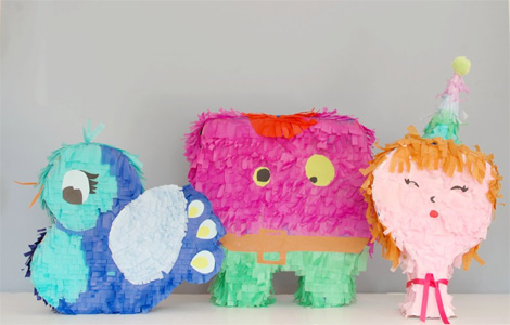 Piñatas infantiles caseras