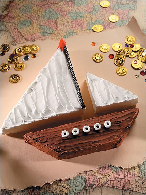 Tarta Barco Pirata