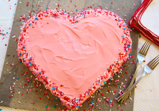 Como hacer un pastel con forma de corazón